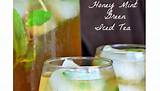 Pictures of How To Make Iced Green Tea With Honey