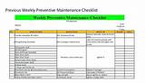 Medical Equipment Preventive Maintenance Checklist Photos
