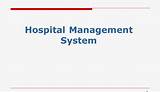 Photos of Hospital It Management System