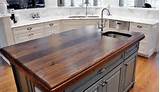 Photos of Recycled Wood Countertops