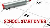 School Start Dates By State Images