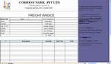 Images of Trucking Company Invoice Template