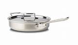 Pictures of All-clad Stainless 3-quart Saute Pan With Lid