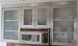 Kitchen Cabinets Stainless Steel Doors Images