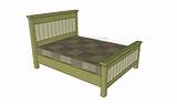 Images of Queen Wood Bed Frame Plans