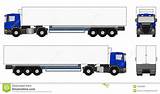 Images of Truck Trailer Vector