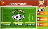 Images of Soccer Math Games