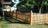Colonial Wood Fence