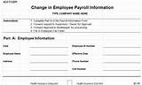 Employee Payroll Forms Template