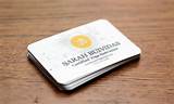 Photos of Yoga Business Cards Examples