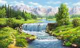Pictures of Landscape Waterfall