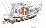 Images of Fishing Boat Drawing