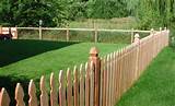 Images of French Gothic Wood Fence Picket