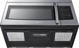 Samsung 1 6 Cu Ft Over-the-range Microwave Stainless-steel Photos