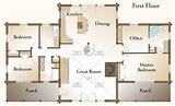 Images of Log Home Floor Plans