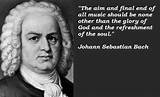 Johann Sebastian Bach Quotes Photos