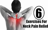 Exercises Neck Pain Photos