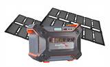 Pictures of Portable Solar Generator Kit