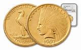 Images of 1907 Gold 10 Dollar Coin