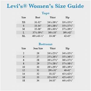 Levi S Size Chart Conversion Jeans Size Chart Jeans Size Size Chart