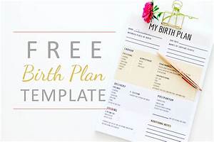 Free Birth Plan Template Download Print Christine Keys