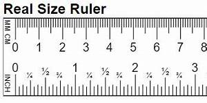 Millimeter Chart Actual Size Fititnoora