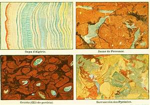 1897 Marbles Chart Minerals Gemstones Antique Print Etsy