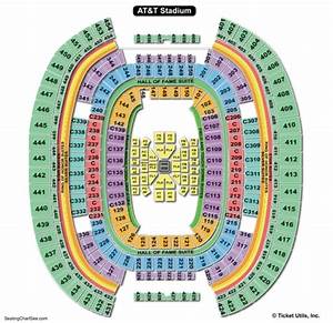 At T Stadium Seating Chart Seating Charts Tickets