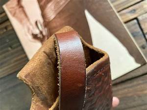 Vintage George 120 Kieth Brown Leather Holster For Blackhawk