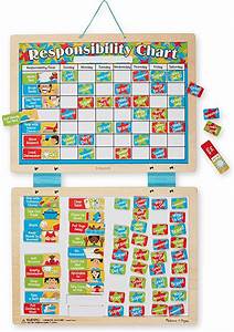 Amazon Com Doug Magnetic Responsibility Chart Toddler