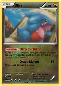 Pokémon Gible 116 116 Baby Evolution My Pokemon Card