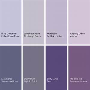 Purpling Down Bedroom Paint Colors Purple Paint Colors Lavender Paint