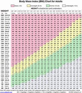 Weight Loss Tips The Body Mass Index Table Bmi