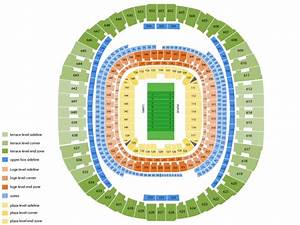 Mercedes Benz Superdome Seating Chart With Seat Numbers Elcho Table
