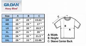 gildan g180 size chart