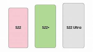 Here 39 S A Size Comparison Between The Samsung Galaxy S22 Series And