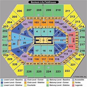 Bankers Life Fieldhouse Seating Chart Suites Brokeasshome Com