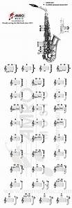 Printable Saxophone Chart Saxophone Pinterest