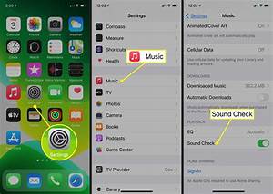 How To Enable Sound Check On Iphone For Volume Issues
