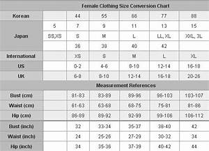 Doe A Dear Clothing Size Chart Womens Size Chart Clothes For Women