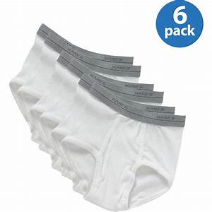 Hanes Boys 6 Pack Tagless Boys Brief Sizes Xs L Walmart Com