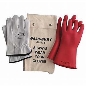 Salisbury Gk011r 8 111 40 Electrical Glove Kit Class 0 Red Sz 8 Pr