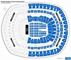 Metlife Stadium Seating Chart For Concerts My Bios