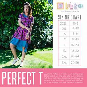 Lularoe Perfect T Size Chart