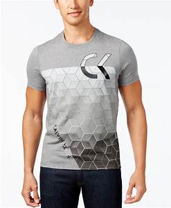 Calvin Klein Men 39 S Graphic Print T Shirt Tshirt Design Men Shirt Print