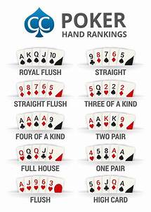 Image Result For Poker Hands Chart Poker Hands Rankings Poker Rules