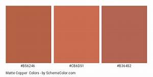 Matte Copper Color Scheme Brown Schemecolor Com