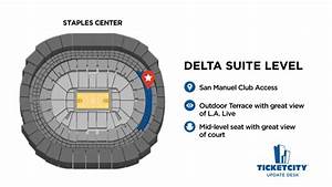 Staples Center Seat Recommendations The Ticketcity Update Desk Youtube