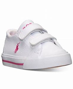 Polo Ralph Toddler Girls 39 Scholar Ez Casual Sneakers From Finish