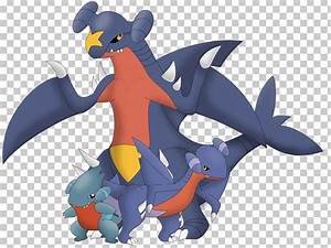 Gible Garchomp Gabite Evolution Pokémon Png Clipart Action Figure